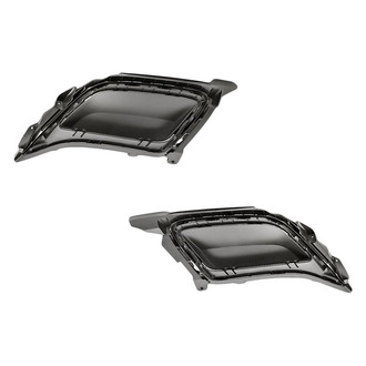 Replacement - Rear Driver and Passenger Side Bumper Exhaust Support Bracket Set (Standard Line)