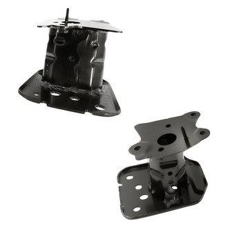 Replacement - Rear Driver and Passenger Side Bumper Reinforcement Bracket Set (Standard Line)