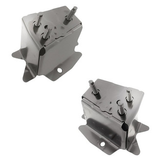 Replacement - Rear Driver and Passenger Side Bumper Bracket Set (Standard Line)