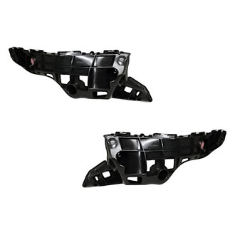 Replacement - Front Outer Driver and Passenger Side Bumper Cover Support Bracket Set (CAPA Certified)