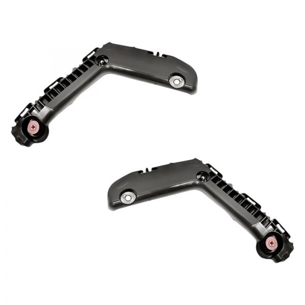 Replacement - Front Driver and Passenger Side Bumper Cover Support Bracket Set