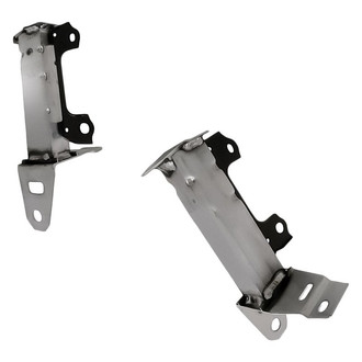 Replacement - Front Lower Driver and Passenger Side Bumper Cover Support Set (Standard Line)