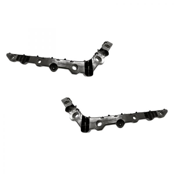 Replacement - Rear Driver and Passenger Side Bumper Cover Support Rail Set