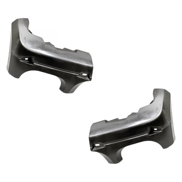 Replacement - Front Driver and Passenger Side Outer Bumper Cover Support Set