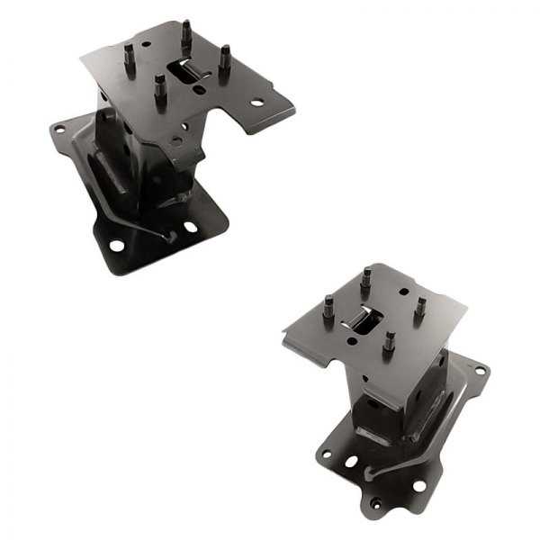 Replacement - Front Driver and Passenger Side Bumper Bracket Set