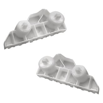 Replacement - Front Lower Driver and Passenger Side Bumper Cover Bracket Set (Standard Line)