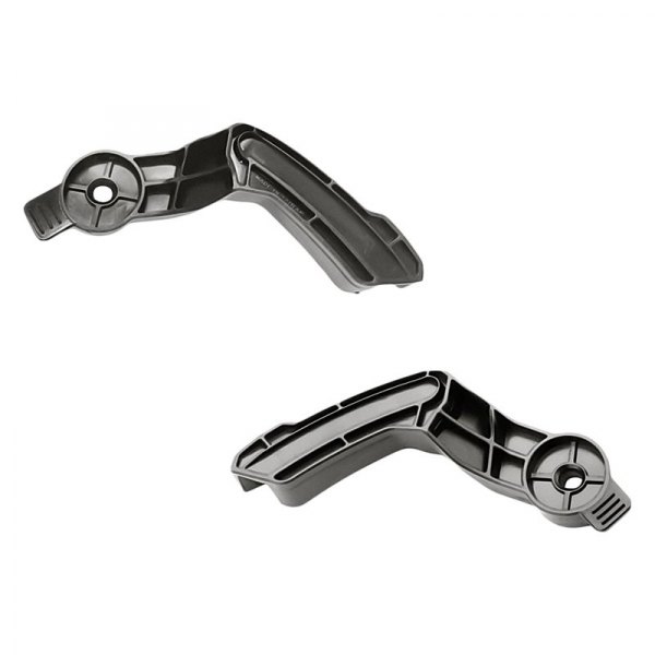 Replacement - Front Driver and Passenger Side Upper Bumper Cover Bracket Set