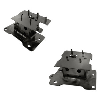 Replacement - Front Driver and Passenger Side Bumper Mounting Bracket Set (Standard Line)