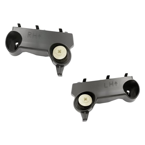 Replacement - Front Driver and Passenger Side Outer Bumper Cover Bracket Set