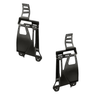 Replacement - Rear Lower Driver and Passenger Side Bumper Cover Bracket Set (Standard Line)
