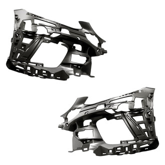 Replacement - Front Outer Driver and Passenger Side Bumper Cover Support Set (Standard Line)