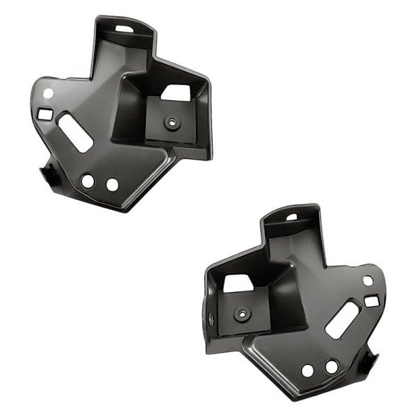 Replacement - Front Driver and Passenger Side Bumper Cover Bracket Set