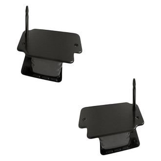 Replacement - Rear Driver and Passenger Side Bumper Impact Bar Bracket Set (CAPA Certified)