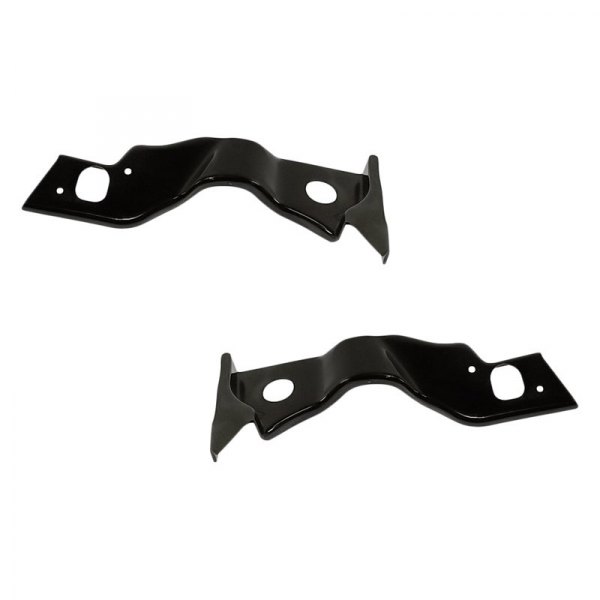 Replacement - Front Driver and Passenger Side Upper Outer Bumper Cover Support Set