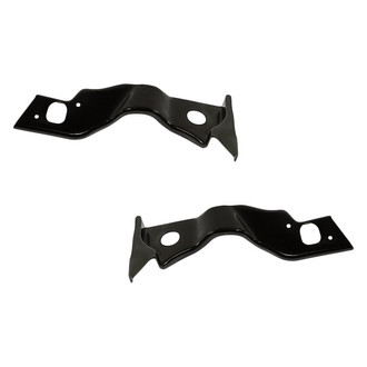 Replacement - Front Upper Outer Driver and Passenger Side Bumper Cover Support Set (Standard Line)