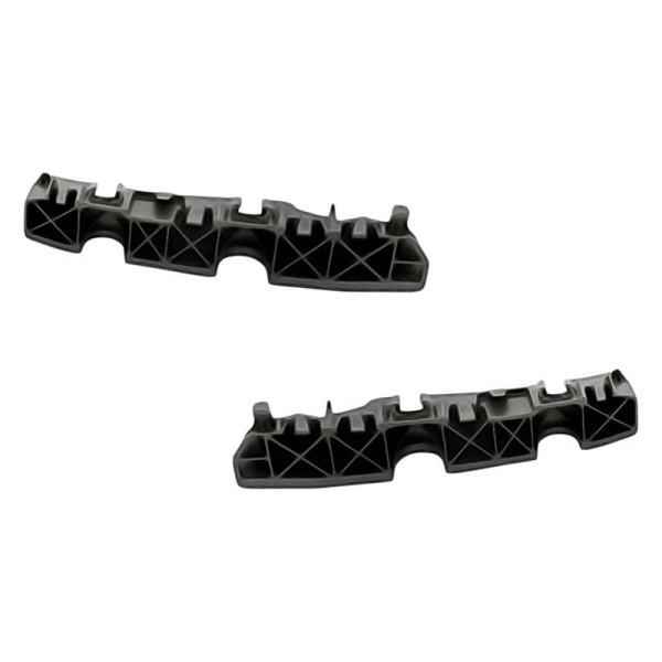 Replacement - Front Driver and Passenger Side Upper Bumper Cover Bracket Set