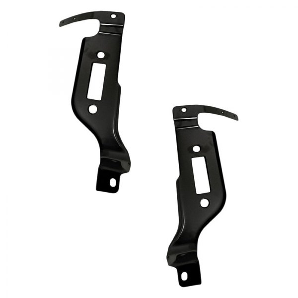 Replacement - Front Driver and Passenger Side Outer Bumper Mounting Bracket Set