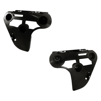Replacement - Front Driver and Passenger Side Bumper Support Bracket Set (Standard Line)