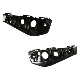 Replacement - Front Driver and Passenger Side Bumper Cover Side Support Set (Standard Line)