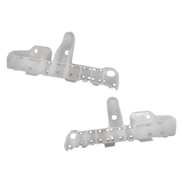 Replacement - Rear Driver and Passenger Side Center Bumper Retainer Bracket Set