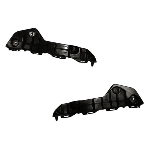 Replacement - Front Driver and Passenger Side Bumper Cover Side Support Set