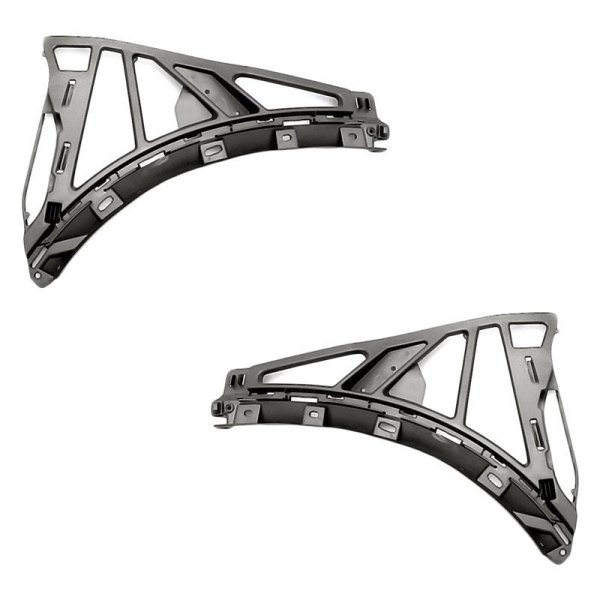 Replacement - Front Driver and Passenger Side Bumper Cover Support Set