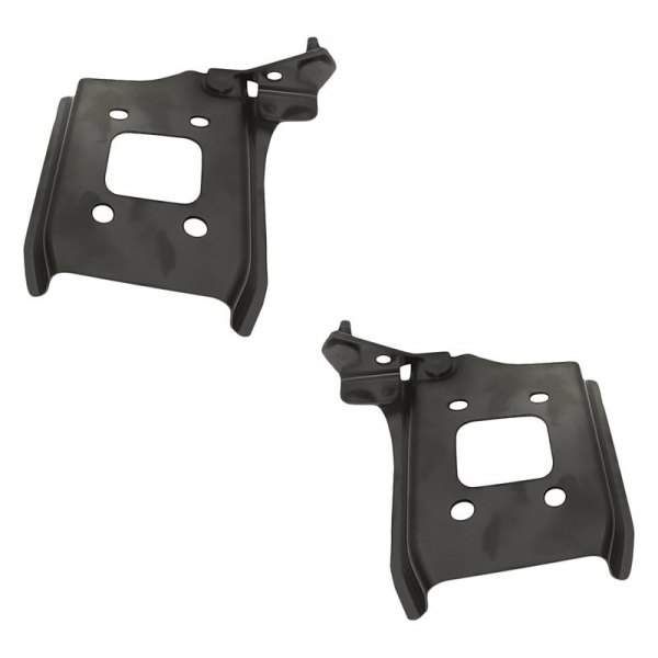 Replacement - Front Driver and Passenger Side Bumper Support Mounting Plate Set