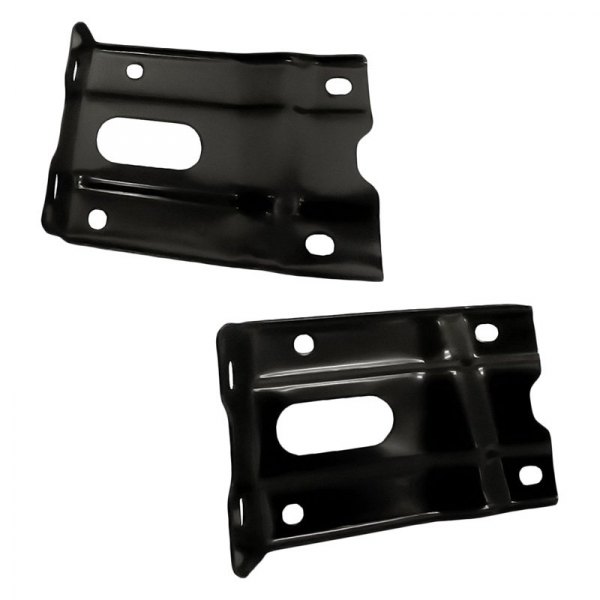 Replacement - Front Driver and Passenger Side Outer Bumper Stay Set