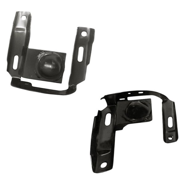 Replacement - Front Driver and Passenger Side Bumper Reinforcement Bracket Set