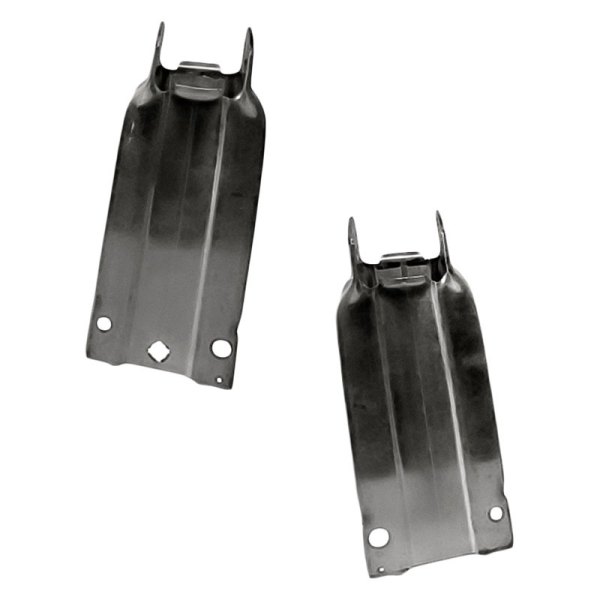Replacement - Front Driver and Passenger Side Bumper Rail Extension Bracket Set