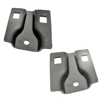 Replacement - Front Lower Driver and Passenger Side Bumper Cover Support Set (Standard Line)