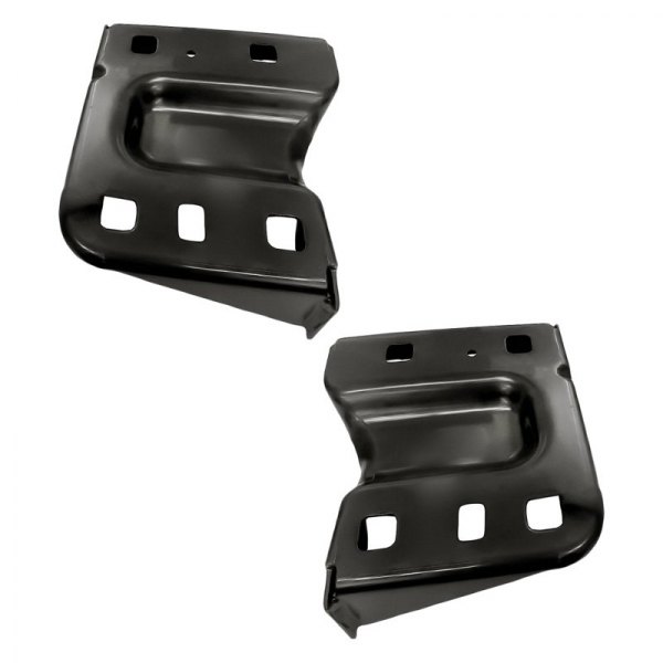 Replacement - Front Driver and Passenger Side Bumper Face Bar Support Brace Set