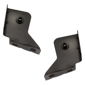 Replacement - Front Outer Driver and Passenger Side Bumper Mounting Bracket Set (Standard Line)