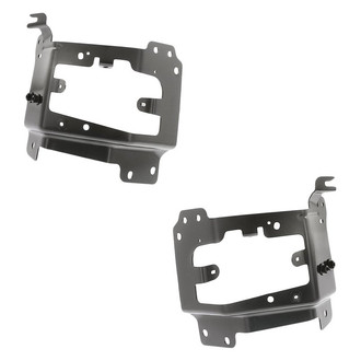 Replacement - Front Outer Driver and Passenger Side Bumper Bracket Set (Standard Line)