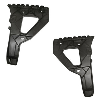 Replacement - Front Driver and Passenger Side Bumper Guide Bracket Set (Standard Line)