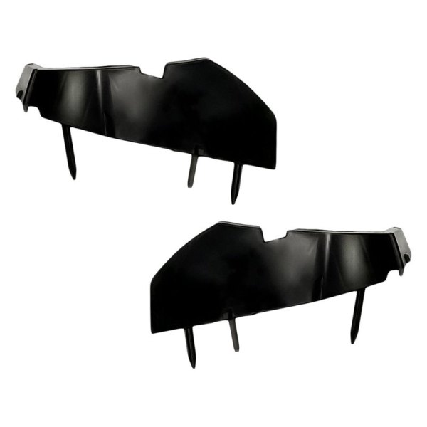 Replacement - Front Driver and Passenger Side Outer Bumper Cover Bracket Set
