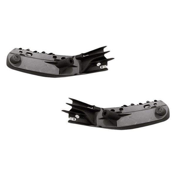 Replacement - Front Driver and Passenger Side Upper Bumper Cover Bracket Set