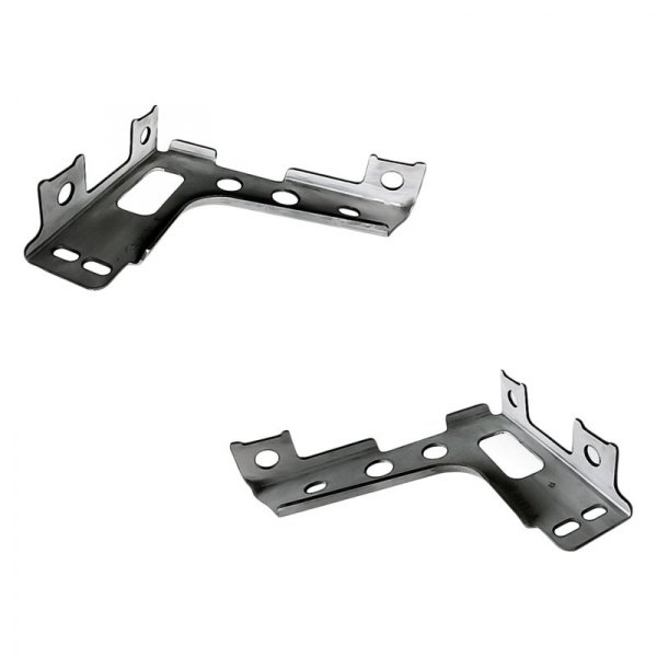 Replacement - Rear Driver and Passenger Side Outer Bumper Mounting Bracket Set