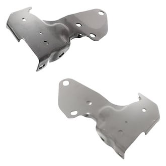 Replacement - Rear Driver and Passenger Side Bumper Bracket Set (Standard Line)
