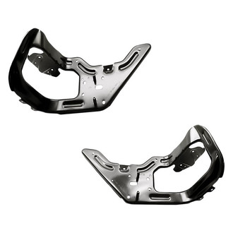 Replacement - Rear Outer Driver and Passenger Side Bumper Bracket Set (CAPA Certified)