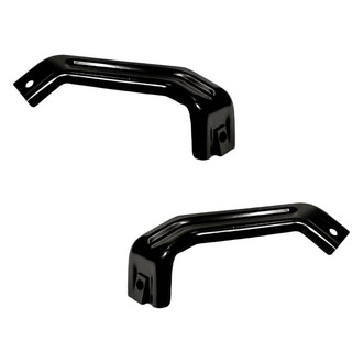 Replacement - Front Lower Driver and Passenger Side Bumper Support Bracket Set (Standard Line)