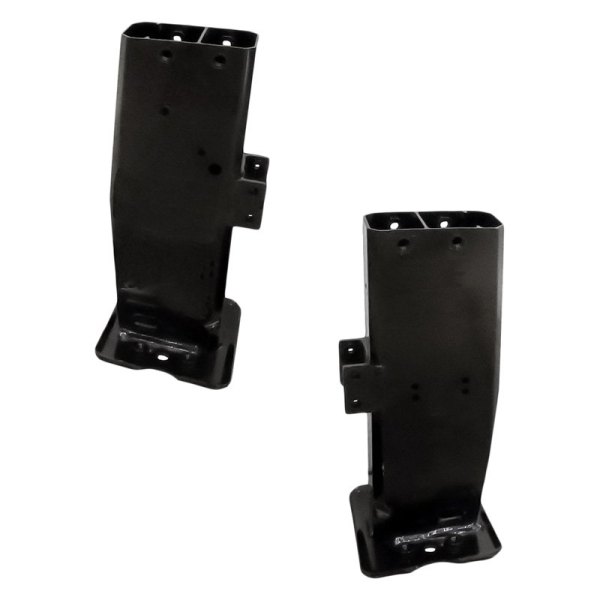 Replacement - Front Driver and Passenger Side Bumper Support Bracket Set