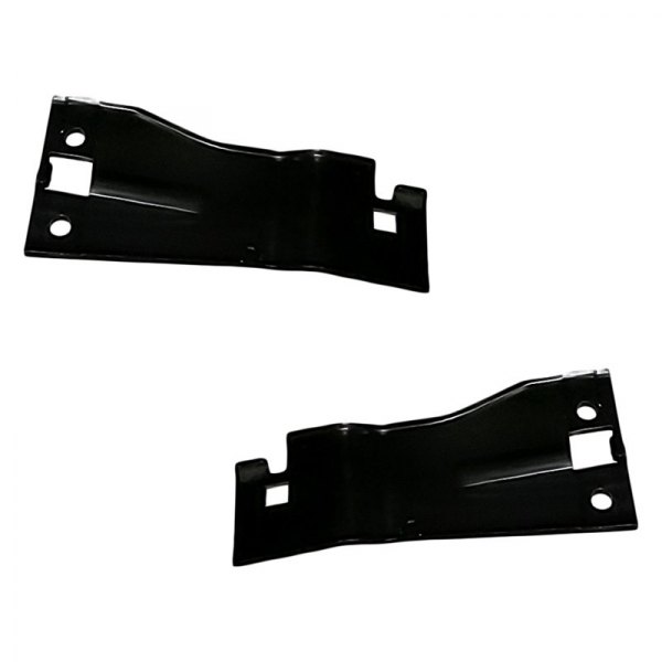 Replacement - Front Driver and Passenger Side Lower Bumper Cover Support Set