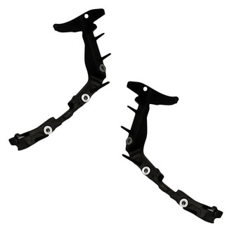 Replacement - Front Upper Driver and Passenger Side Bumper Cover Bracket Set (Standard Line)