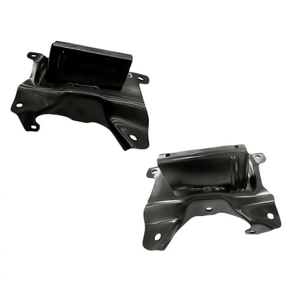 Replacement - Front Driver and Passenger Side Outer Bumper Support Bracket Set