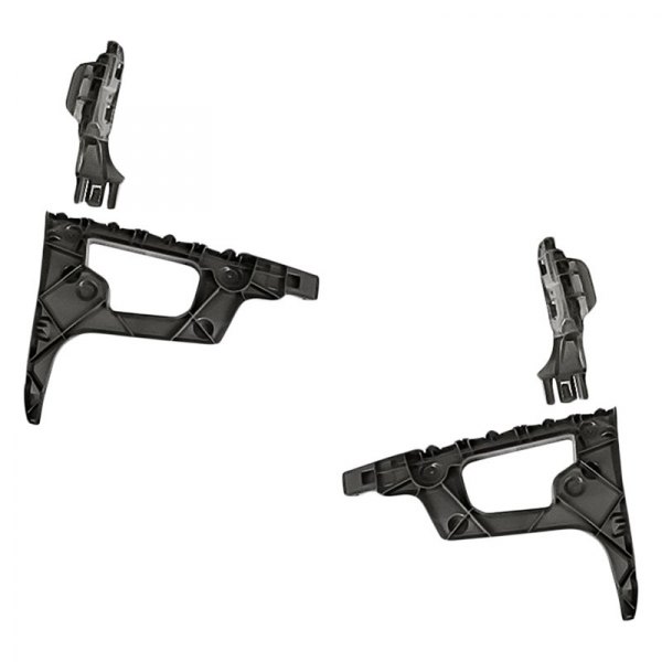 Replacement - Rear Driver and Passenger Side Outer Bumper Cover Bracket Set
