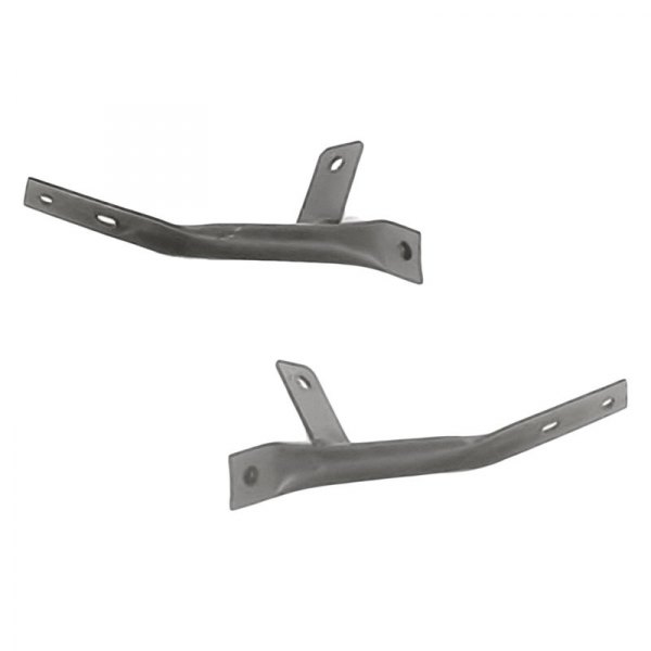 Replacement - Front Driver and Passenger Side Lower Bumper Bracket Set