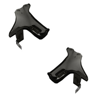 Replacement - Front Driver and Passenger Side Bumper Bracket Set (Standard Line)