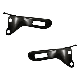 Replacement - Front Driver and Passenger Side Bumper Bracket Set (CAPA Certified)