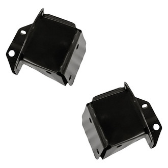 Replacement - Front Driver and Passenger Side Bumper Bracket Set (Standard Line)